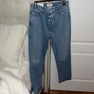 Agolde 90’s Pinch Waist High Rise Straight Jeans